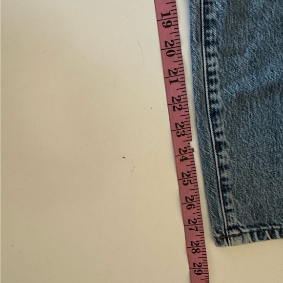 Triarchy Medium Wash Denim 100%Organic Cotton Blown Put Distressed Knee Jeans 27 - Picture 15 of 16